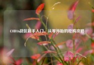 COD16战区新手入门，从零开始的吃鸡攻略