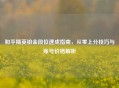 和平精英铂金段位速成指南，从零上分技巧与账号价格解析