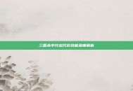 三国杀中付出代价技能深度解析