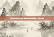 流星蝴蝶剑中匕首大招的神秘力量揭秘