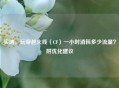 实测，玩穿越火线（CF）一小时消耗多少流量？附优化建议