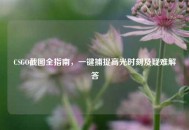 CSGO截图全指南，一键捕捉高光时刻及疑难解答