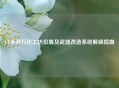 CF手游万化工坊位置及武器改造系统解锁指南