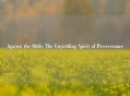 Against the Odds: The Unyielding Spirit of Perseverance