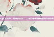 csgo发消息，无声的武器，CSGO中发消息的艺术与胜负手