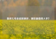 鲁班七号全皮肤测评，哪款最值得入手？