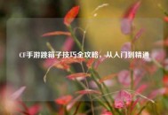 CF手游跳箱子技巧全攻略，从入门到精通