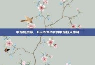 中场魔术师，Fm2012中的中场妖人传奇