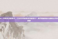 csgo一共有多少信誉分，CSGO究竟有多少信誉分？揭开隐藏数值与国服公开系统的真相