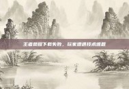 王者荣耀下载失败，玩家遭遇技术难题