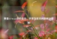 拳皇13 Steam存档备份、共享及常见问题解决指南