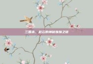 三国杀，赵云的神秘妹妹之谜