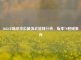 2023CF端游排位最强武器排行榜，版本T0枪械推荐