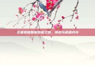 王者荣耀国服荣耀之路，挑战与机遇并存