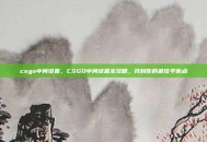 csgo中间设置，CSGO中间设置全攻略，找到你的最佳平衡点