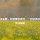 三国杀张翼，双酒爆发技巧，一回合两次酒杀实战解析