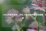 COD16大逃杀模式，小队人数与战术配合深度解析