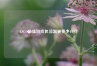 CSGO最佳游戏体验需要多少FPS？