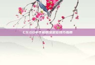 CS:GO中手枪精准定位技巧指南