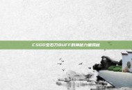 CSGO宝石刀BUFF的神秘力量揭秘