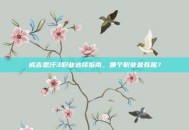 成吉思汗3职业选择指南，哪个职业最有趣？