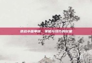 逆战小蛮单挑，策略与技巧的较量