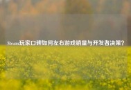 Steam玩家口碑如何左右游戏销量与开发者决策？