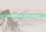 王者荣耀外设装备终极指南，提升游戏体验的必备攻略