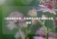 三国杀缠怨机制，心理博弈与战术运用的全新维度