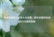 和平精英线上高效上分攻略，新手必看的实战技巧与进阶指南