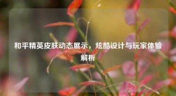 和平精英皮肤动态展示，炫酷设计与玩家体验解析