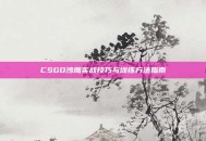 CSGO沙鹰实战技巧与训练方法指南