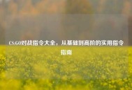 CS:GO对战指令大全，从基础到高阶的实用指令指南