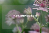 LOL陪练隐身状态设置指南