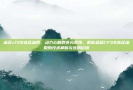 金冠cf28高压油泵，动力心脏的非凡表现，解析金冠CF28高压油泵的技术革新与应用价值