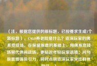 （注，根据您提供的原标题，已按要求生成1个新标题），CSGO养老院是什么？资深玩家的佛系竞技场，在保留原意的基础上，用佛系竞技场替代休闲战场，更贴近年轻玩家语境；问句前置增强吸引力，同时点明资深玩家突出群体特征。）
