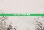 荣耀巅峰赛成就荣耀王者之路