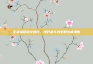 王者荣耀铭文排序，提升战斗效率的关键因素