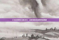 CSGO传奇人物JKS，从赛场到未来的职业展望