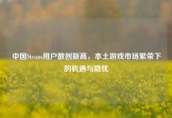 中国Steam用户数创新高，本土游戏市场繁荣下的机遇与隐忧
