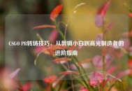 CSGO PR转场技巧，从剪辑小白到高光制造者的进阶指南