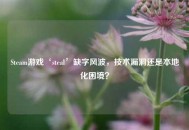 Steam游戏‘steal’缺字风波，技术漏洞还是本地化困境？