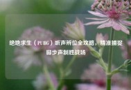 绝地求生（PUBG）听声辨位全攻略，精准捕捉脚步声制胜战场