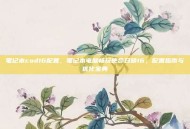 笔记本cod16配置，笔记本电脑畅玩使命召唤16，配置指南与优化宝典