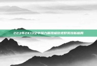 223年2K13空中接力展现极致视野竞技新格局