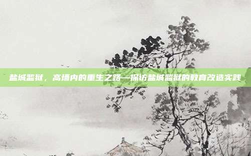 盐城监狱,高墙内的重生之路—探访盐城监狱的教育改造实践