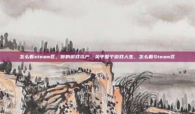 怎么看steam区,你的游戏资产,关乎整个游戏人生,怎么看Steam区