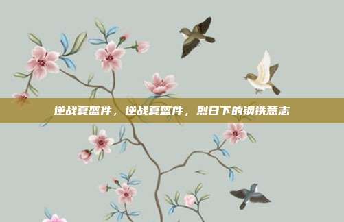 逆战夏盔件,逆战夏盔件,烈日下的钢铁意志