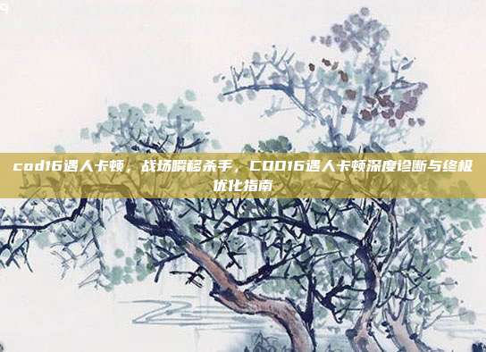cod16遇人卡顿,战场瞬移杀手,COD16遇人卡顿深度诊断与终极优化指南