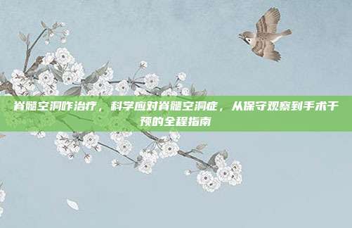 脊髓空洞咋治疗,科学应对脊髓空洞症,从保守观察到手术干预的全程指南